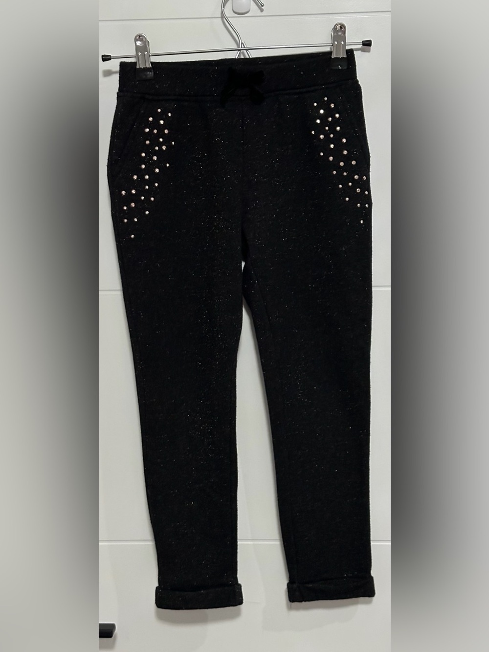Epic Threads: Girls Fleece-Lined Leggings- Size Small (Inseam approx 20in)
